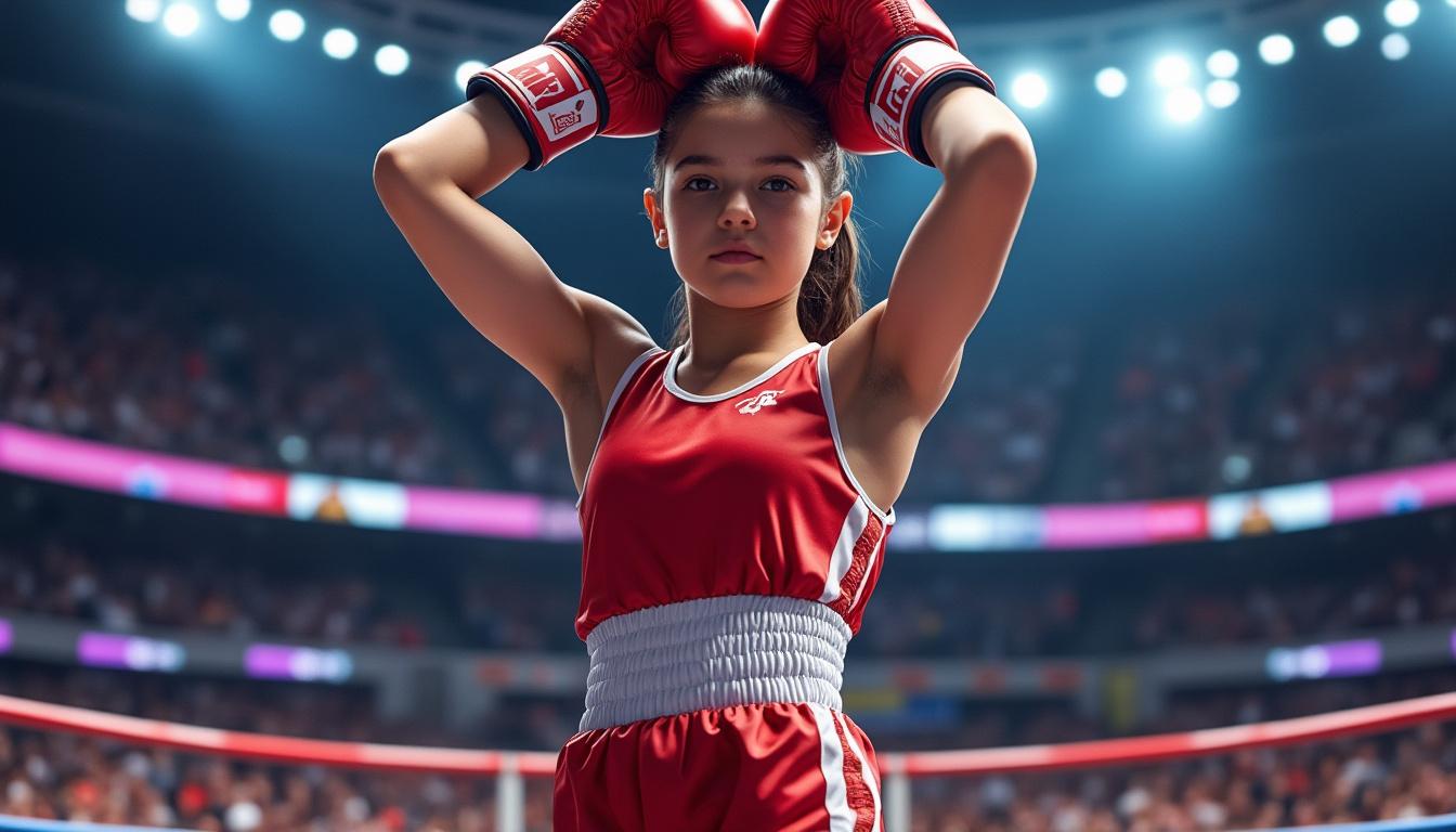 À Bellengreville, la prodige Inès Saadi, 12 ans, décroche le titre de championne du monde au Boxing Fight Club à seulement 12 ans, inès saadi de bellengreville devient championne du monde au boxing fight club, une prodige prometteuse de la boxe française.