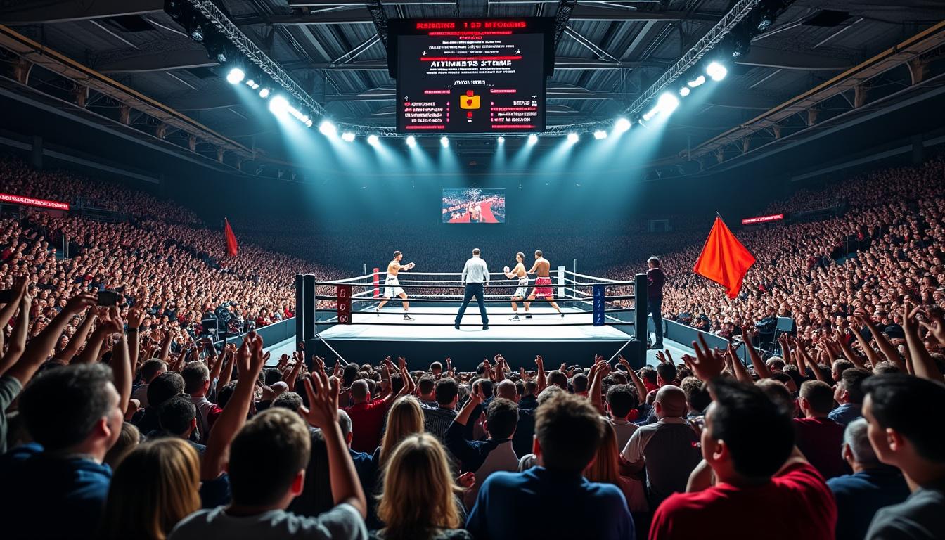 découvrez tout sur zuffa boxing 1 : programme complet, horaires des combats, billetterie disponible et guide pour suivre les affrontements en direct. ne manquez rien de cet événement majeur de la boxe ! découvrez tout sur zuffa boxing 1 : programme complet, horaires des combats, billetterie disponible et guide pour suivre les affrontements en direct. ne manquez rien de cet événement majeur de la boxe !