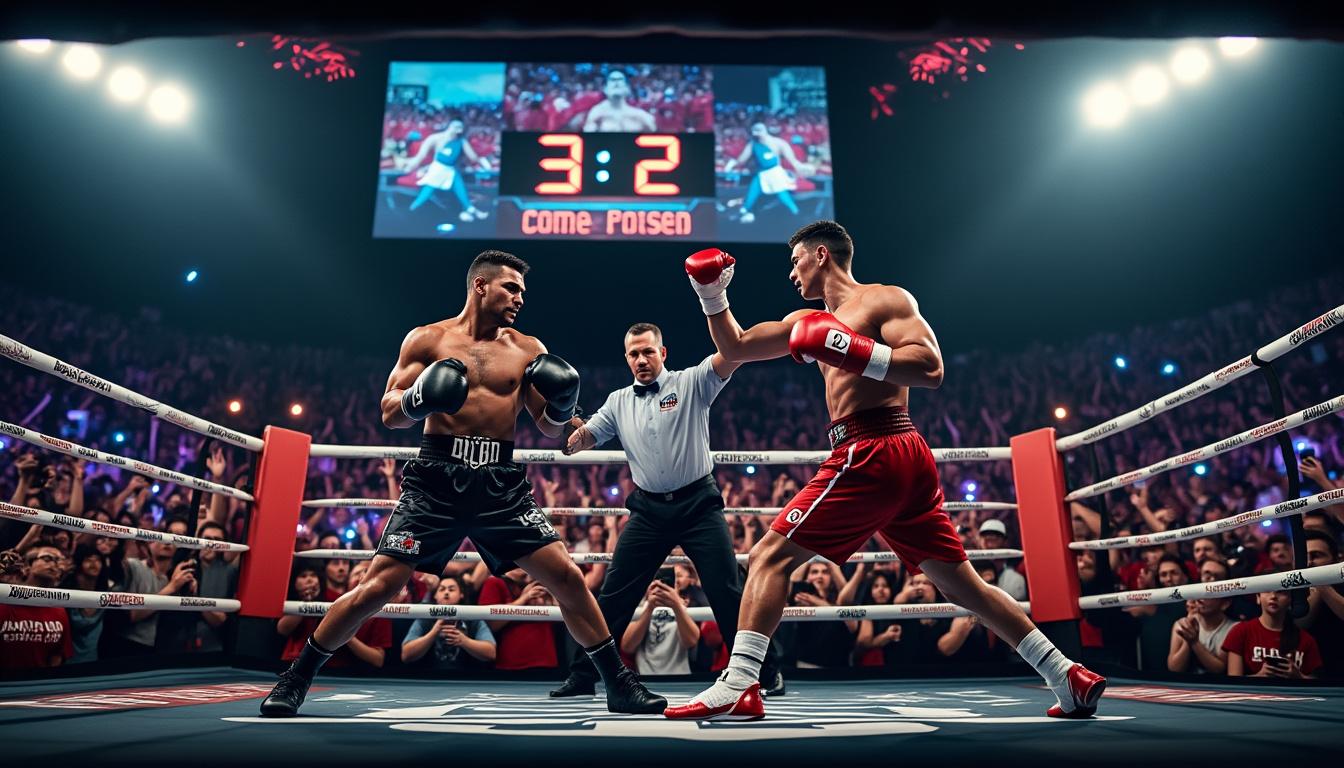 ne manquez pas la grande soirée de gala de boxe ce samedi à savenay, avec trois combats professionnels passionnants au programme pour une nuit de sport intense et spectaculaire. ne manquez pas la grande soirée de gala de boxe ce samedi à savenay, avec trois combats professionnels passionnants au programme pour une nuit de sport intense et spectaculaire.