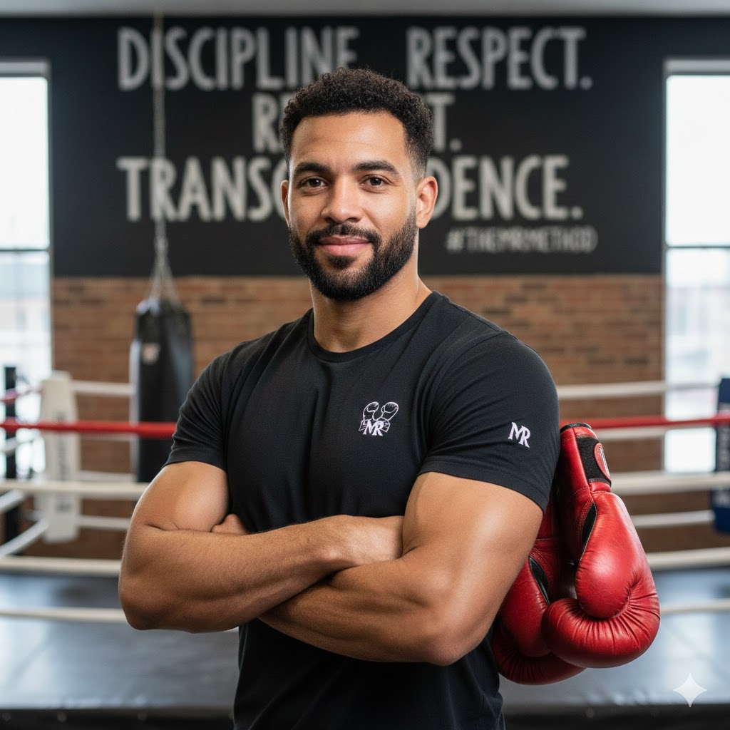 Portrait de Michael Rison, coach sportif, ancien boxeur amateur