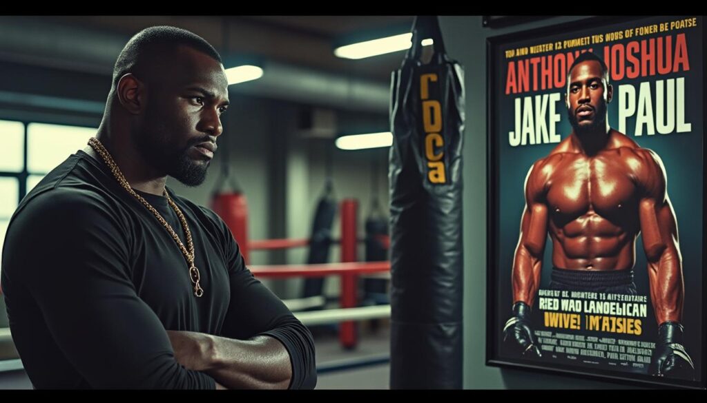 deontay wilder remet en question la légitimité du combat entre anthony joshua et jake paul, insinuant que ce duel serait scénarisé.