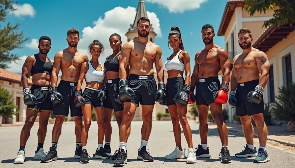 les clubs sportifs de bagnols-sur-cèze, incluant boxe, karaté et danse, s'unissent en baskets pour soutenir le téléthon et faire rimer sport avec solidarité.