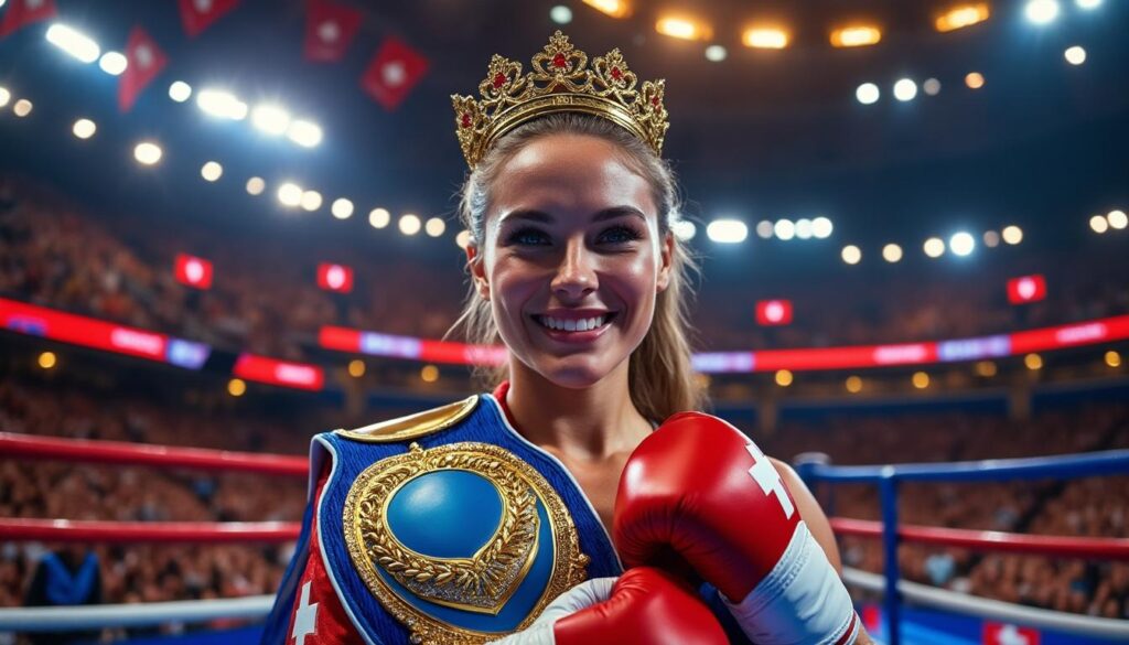 découvrez l'exploit historique d'une suissesse couronnée championne du monde de boxe féminine, un moment marquant pour le sport suisse et féminin.