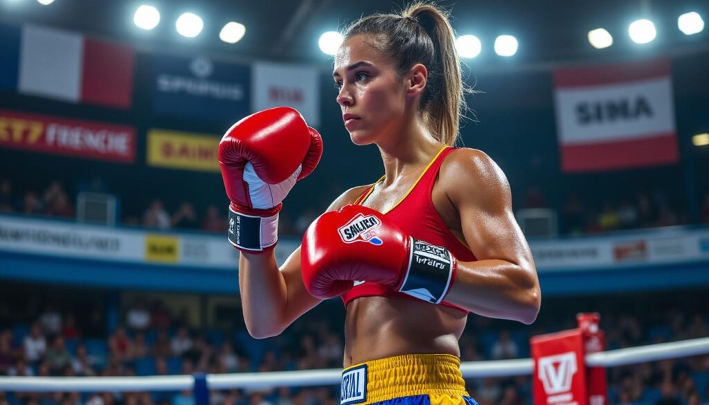 découvrez comment sara lloret représente fièrement saleilles aux championnats de france de boxe anglaise, défendant ses couleurs avec passion et détermination.