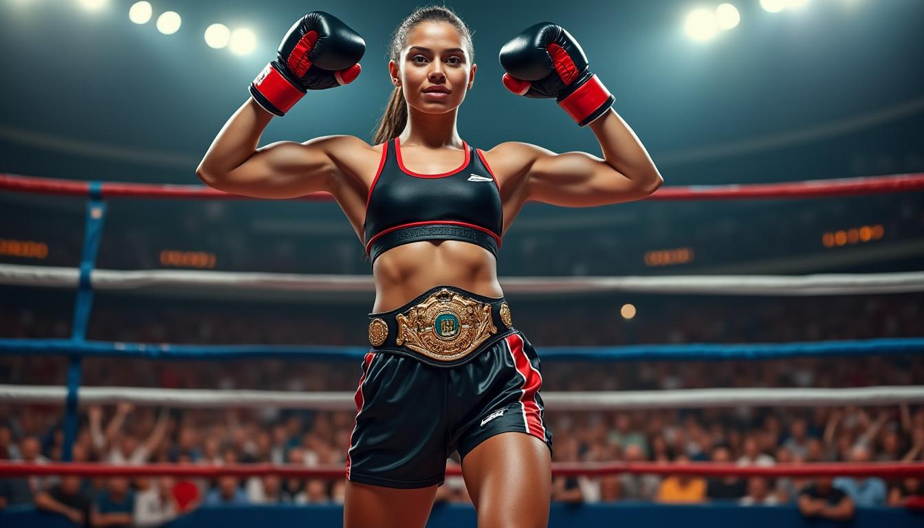 découvrez comment eva guillot de l'ardèche remporte une nouvelle ceinture en kick-boxing, illustrant sa détermination et son talent dans ce sport de combat.