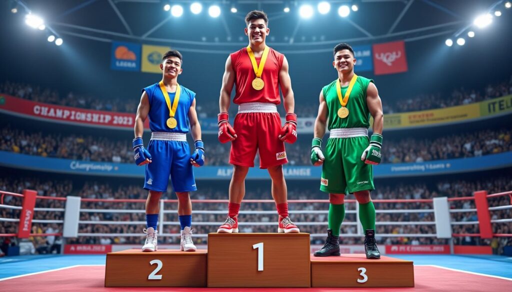 le club de kick-boxing de la commune célèbre ses 10 ans avec une performance exceptionnelle en remportant l'or, l'argent et le bronze aux récents championnats.