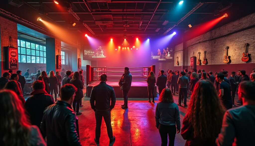 rejoignez le boxing-club pour une soirée électrisante lors de la ‘nuit du rock’ : musique live, ambiance festive et énergie garantie pour une nuit inoubliable !