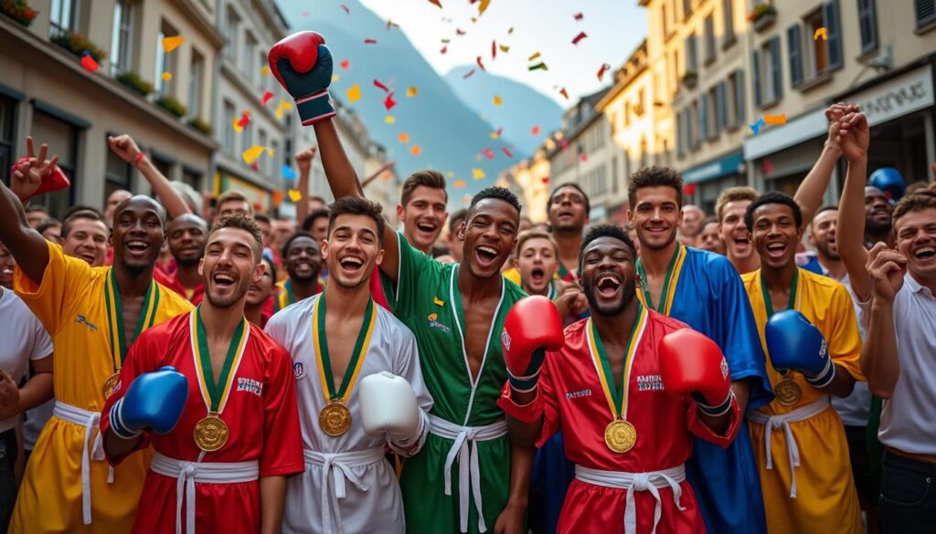 découvrez le parcours exceptionnel des boxers, champions de france, de leurs débuts à grenoble jusqu'aux moments inoubliables à pey berland.