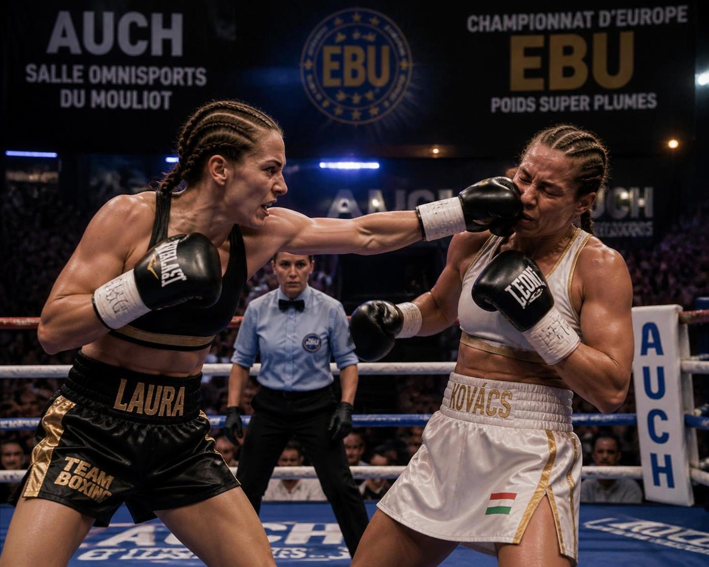 découvrez le combat exceptionnel à auch où la ceinture européenne ebu de boxe sera mise en jeu dans un affrontement intense et spectaculaire.