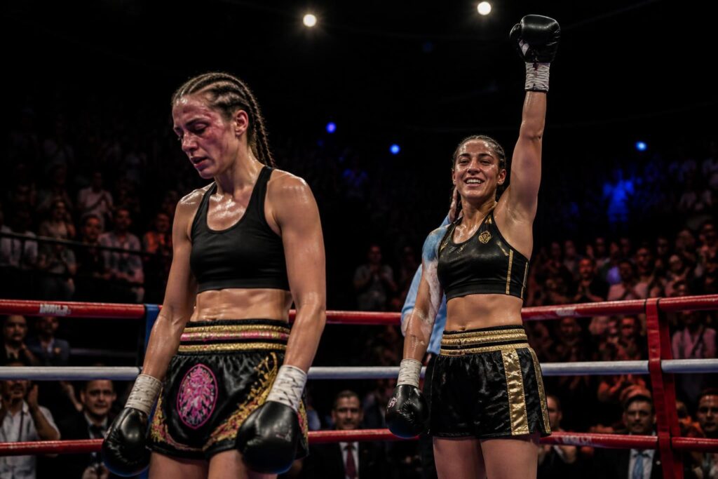 revivez le combat intense où sacha morice s’incline aux points face à la championne d’europe super-coqs, une bataille pleine de courage et de détermination.
