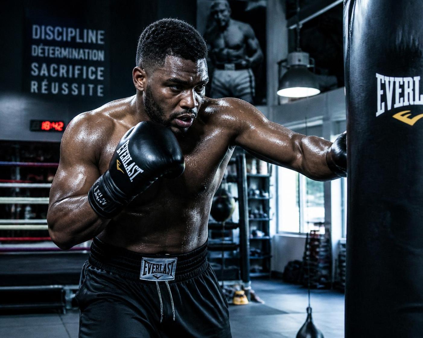 tony yoka se prépare intensément pour son combat de boxe ce samedi. découvrez les dernières infos sur ce rendez-vous incontournable, malgré le mystère entourant l'identité de son adversaire.