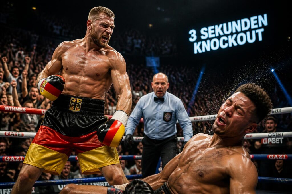 découvrez le combat incroyable d'un boxeur allemand qui a réalisé un ko fulgurant en seulement trois secondes, défiant les records historiques de la boxe.