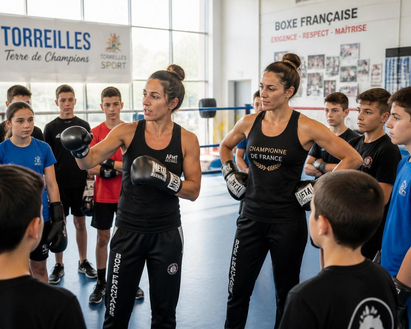 Découvrez un stage exclusif de boxe animé par deux championnes d'exception à Torreilles 2 participez à un stage exclusif de boxe à torreilles, animé par deux championnes d'exception. améliorez vos compétences et vivez une expérience unique avec des professionnelles de haut niveau.