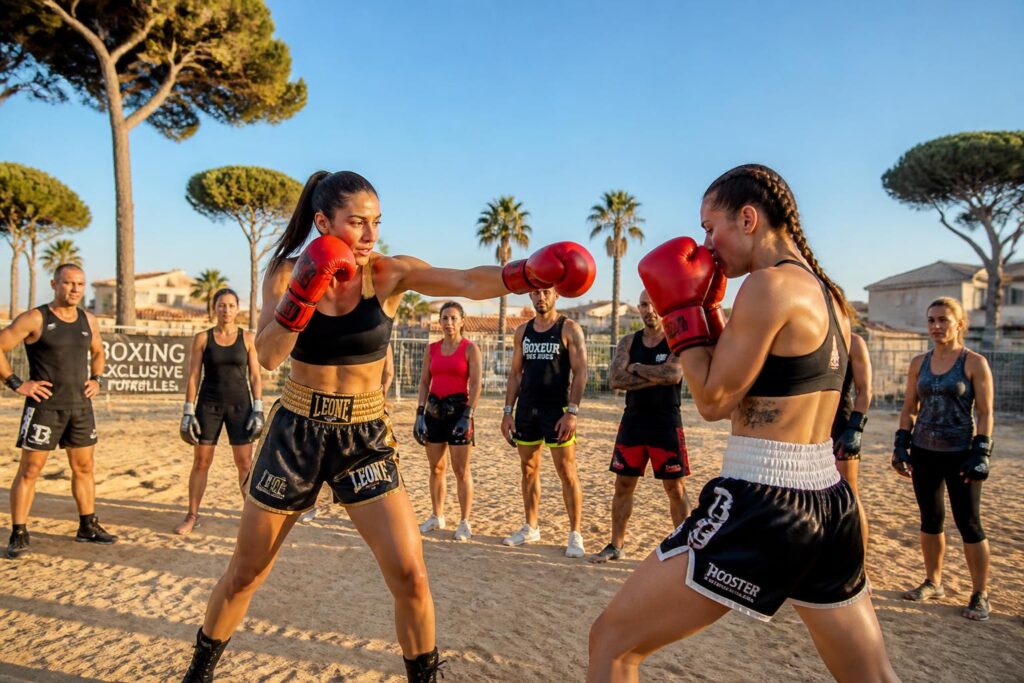 participez à un stage de boxe unique à torreilles, animé par deux championnes d'exception, et améliorez vos compétences dans une ambiance motivante et professionnelle.