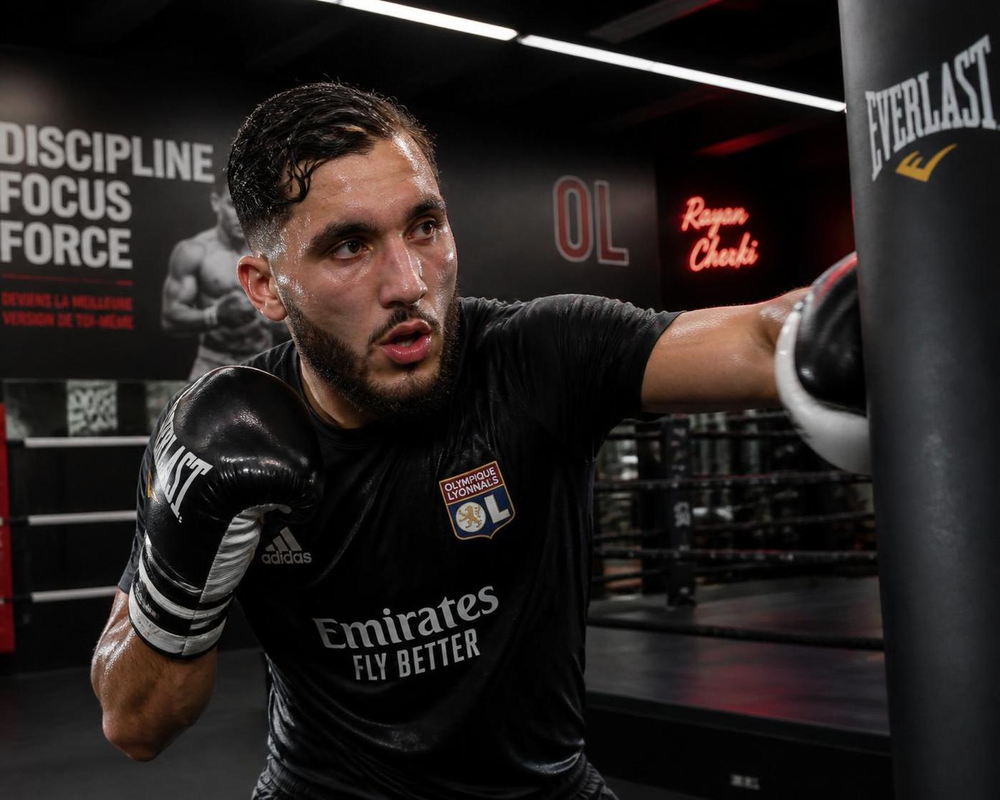 pep guardiola célèbre la performance impressionnante de rayan cherki dans une vidéo de boxe qui fait le buzz, mettant en lumière les talents cachés du jeune joueur.