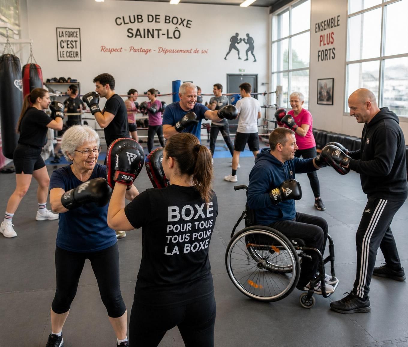 À Saint-Lô, la boxe s'engage pour l'inclusion : « Ici, chacun trouve sa place » 2 découvrez comment la boxe à saint-lô favorise l'inclusion sociale en offrant un espace où chacun peut s'épanouir et trouver sa place.