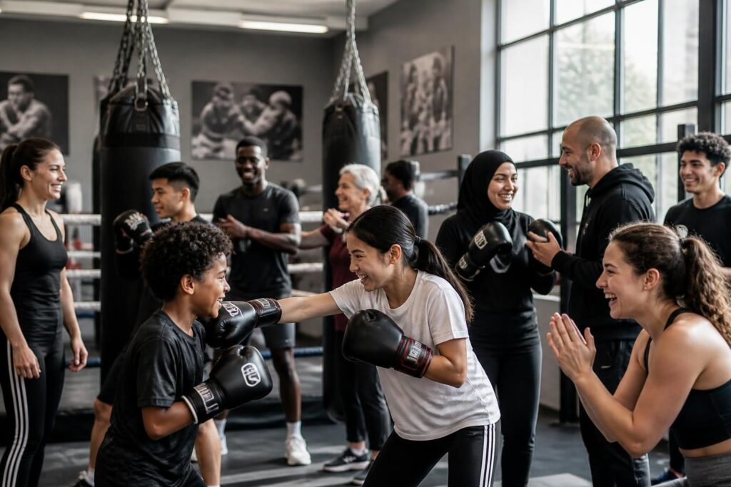 à saint-lô, une initiative de boxe inclusive permet à chacun de trouver sa place, favorisant l'intégration et le respect au sein de la communauté.