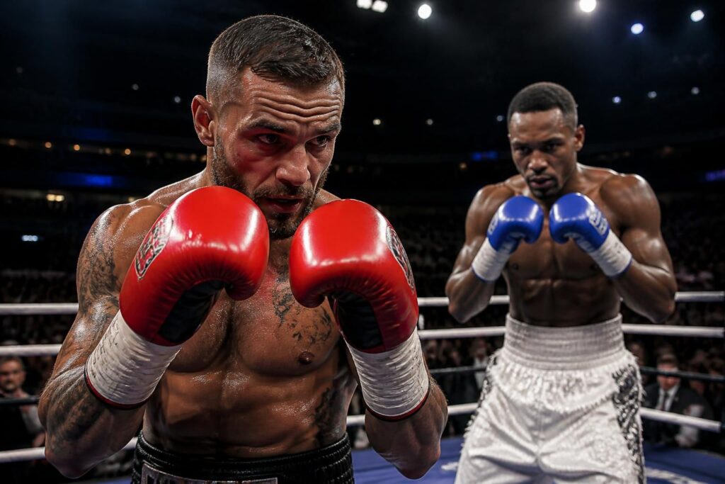 découvrez le combat intense entre david papot et harlem eubank, où papot est prêt à repousser ses limites pour décrocher la victoire en boxe.
