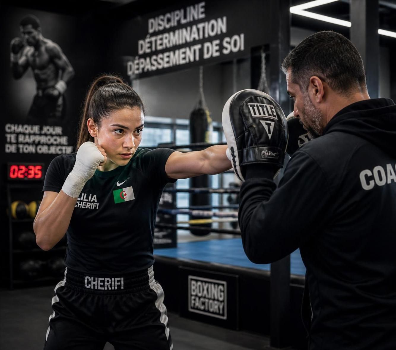découvrez comment lilia cherifi a saisi une nouvelle opportunité et décroché sa première victoire en angleterre dans le monde de la boxe.