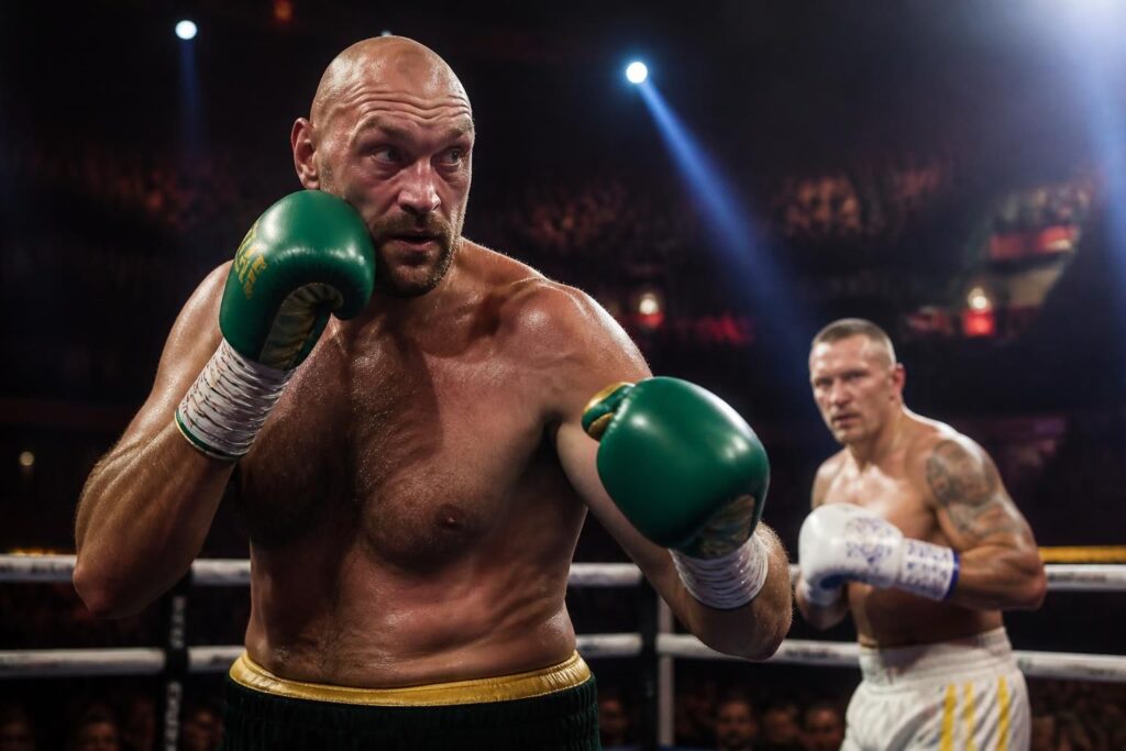 découvrez l'ambition de tyson fury qui se prépare déjà pour un combat explosif contre son compatriote. un duel prometteur où le meilleur est à venir dans le monde de la boxe.