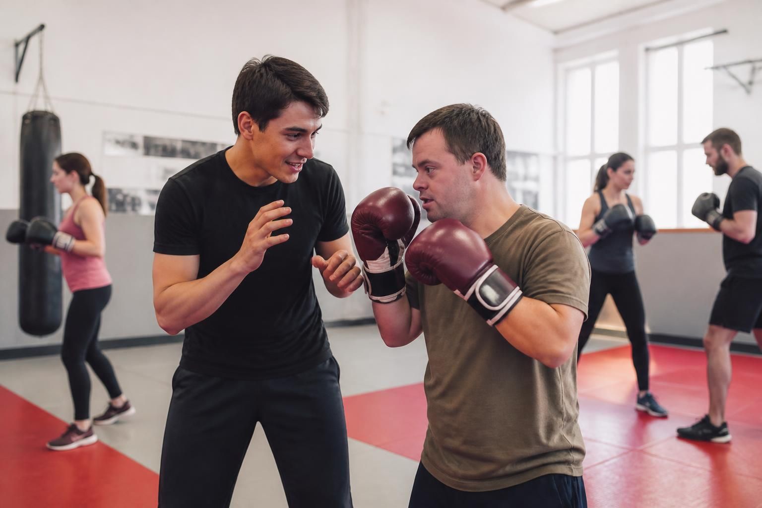 Le combat d’une vie : comment ce jeune champion de boxe révolutionne le quotidien des personnes handicapées 2 découvrez comment un jeune champion de boxe transforme le quotidien des personnes handicapées grâce à son combat inspirant et ses actions révolutionnaires.