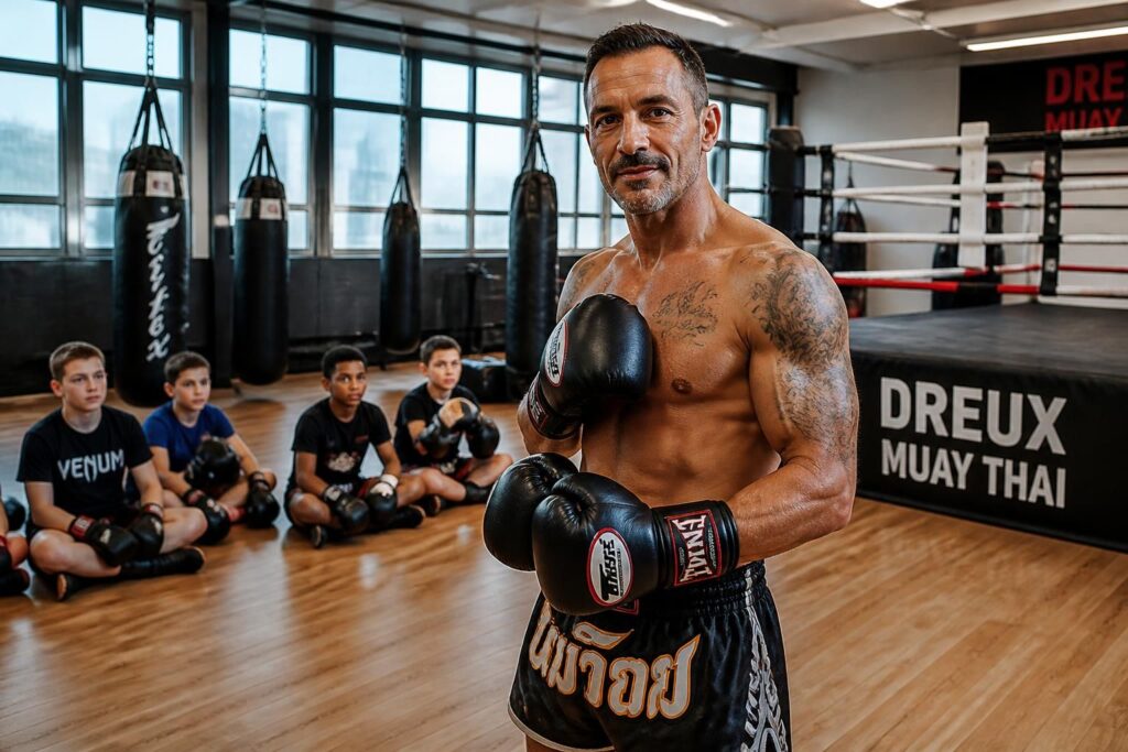 découvrez un ex-champion de boxe thaïe à dreux, prêt à transmettre son savoir et à révéler un trésor de talents locaux passionnés par cet art martial.