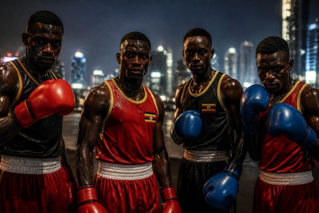 quatre boxeurs ougandais sont portés disparus après leur participation aux jeux du commonwealth, suscitant inquiétude et recherches.