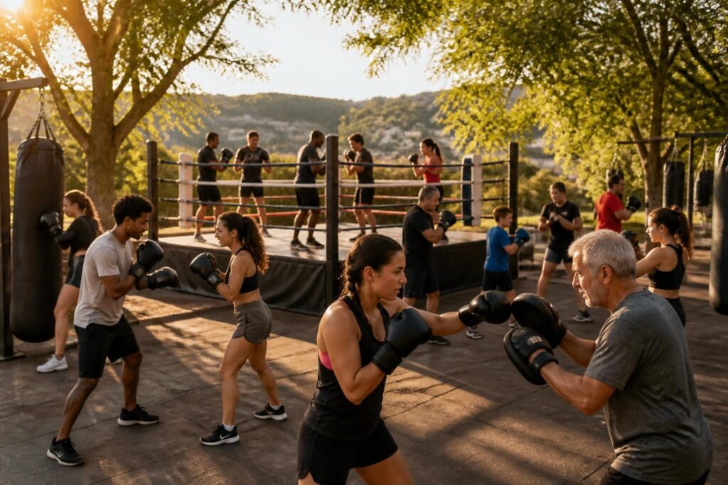 découvrez la boxe à réalmont, une activité accessible à tous pour bien commencer la rentrée avec énergie et motivation. rejoignez-nous pour un entraînement convivial et dynamique !