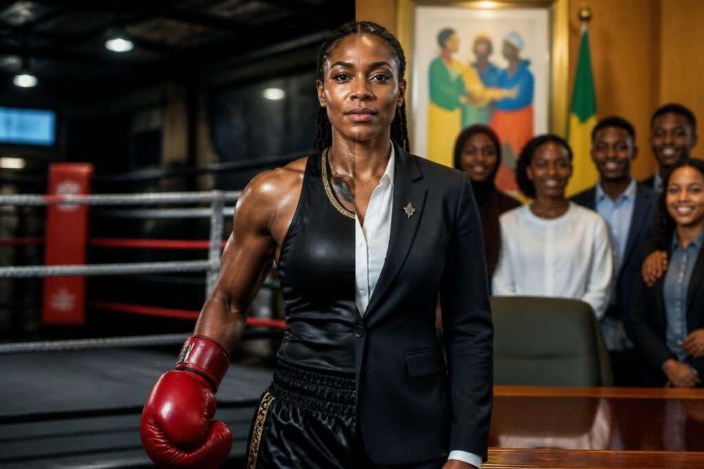 découvrez le parcours exceptionnel de béa diallo, championne mondiale de boxe devenue ministre de la jeunesse, dans une rencontre exclusive pleine d'inspiration et de détermination.