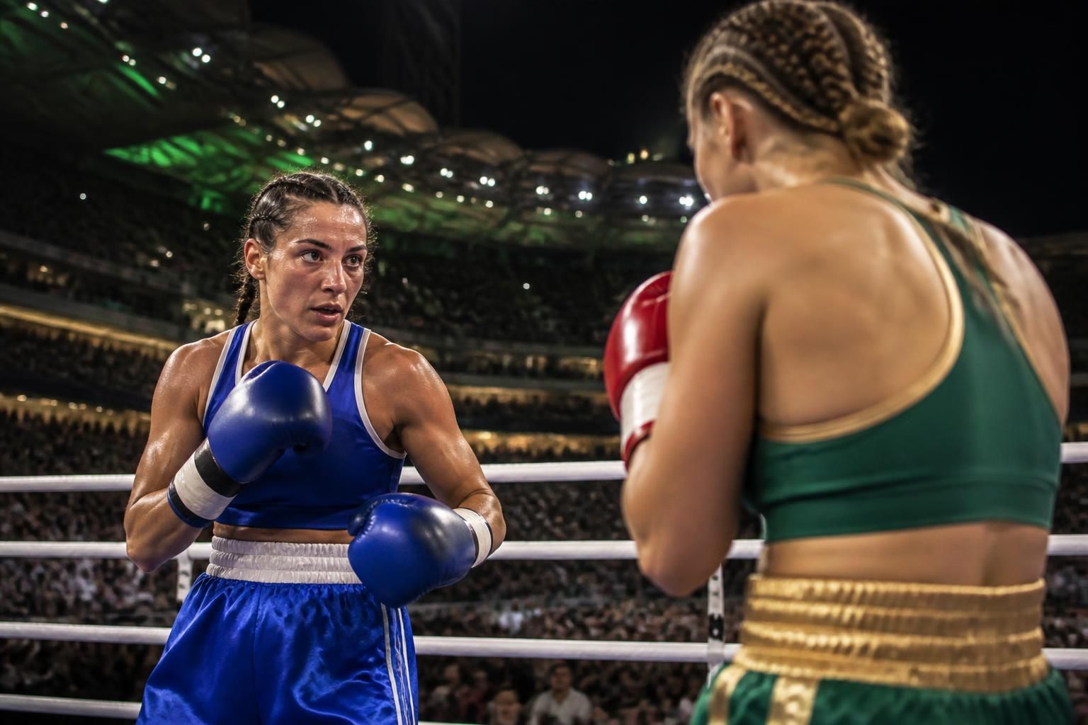 découvrez le combat poignant de flora pili à dublin, où entre larmes et fierté, elle défie la légendaire katie taylor, mettant à l'épreuve son invincibilité.