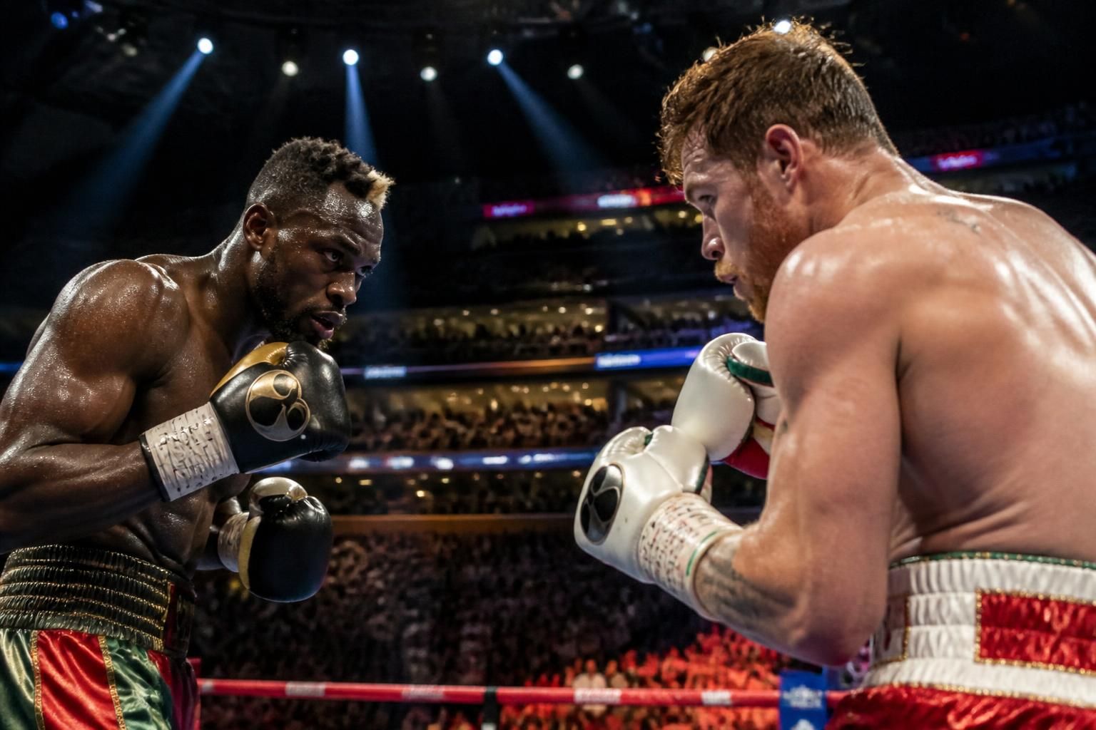 le duel très attendu entre mbilli et « canelo » est repoussé et déplacé à las vegas, créant de nouveaux enjeux pour ce combat de boxe spectaculaire.