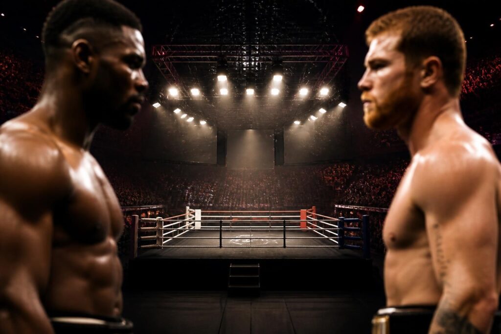 le combat très attendu entre mbilli et « canelo » est repoussé et déplacé à las vegas, entraînant de nouveaux enjeux pour ce duel de boxe majeur.