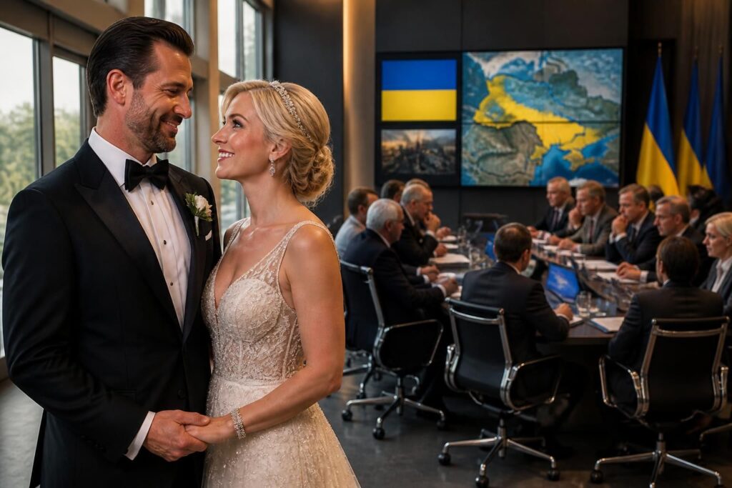 découvrez comment le mariage de donald trump jr. impacte les discussions et débats politiques autour de l'ukraine.