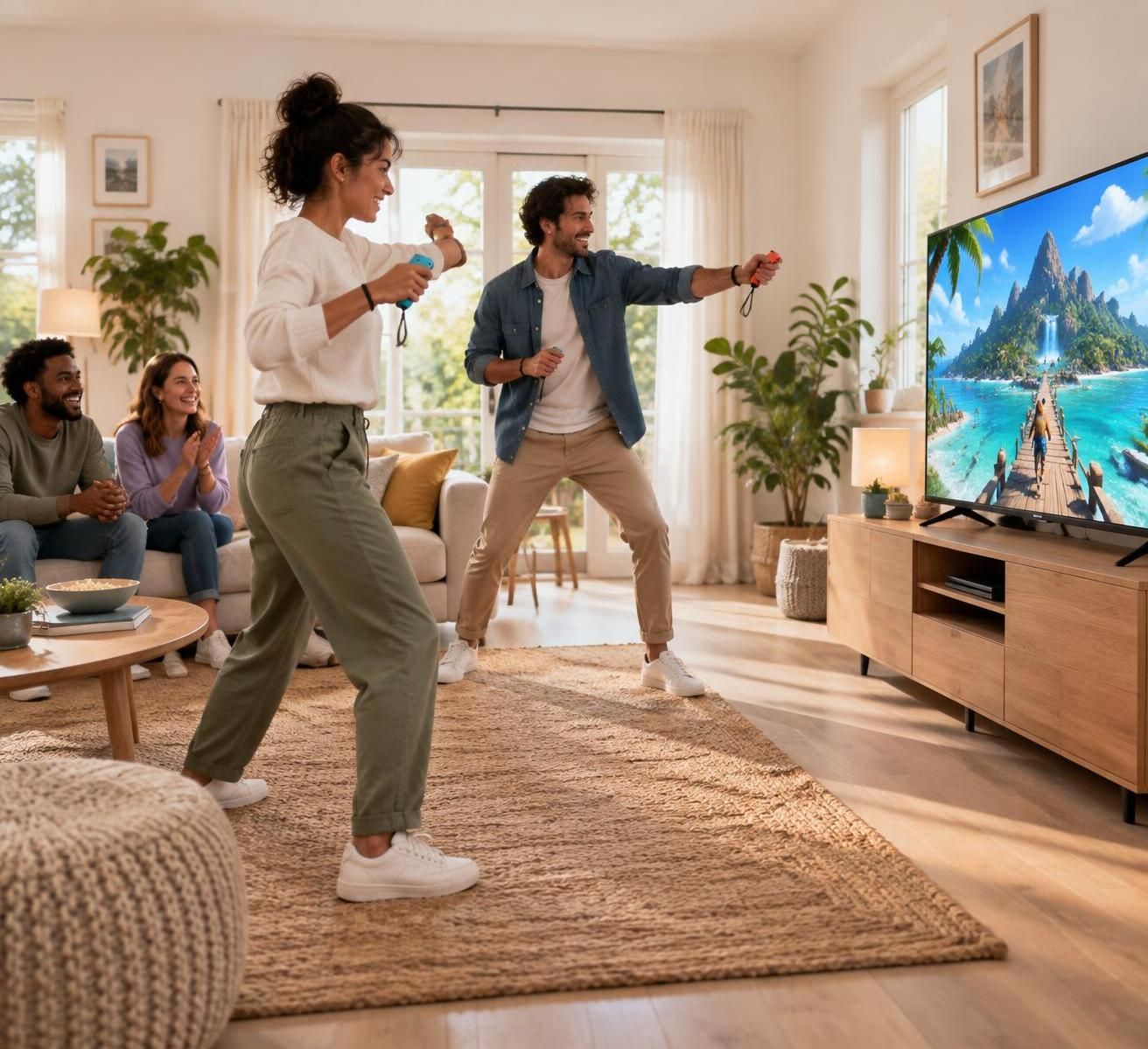 nous avons testé nintendo switch sports resort sur switch 2 : découvrez comment le jeu ravive le plaisir de bouger et de faire du sport à la maison.